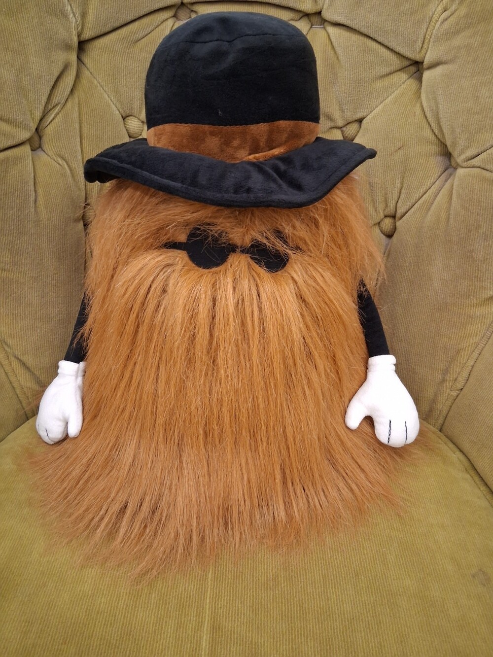Jay Franco Addams Family Cousin Itt Plush Pillow Buddy Mint Cond.OEKO-Tex 18 " H